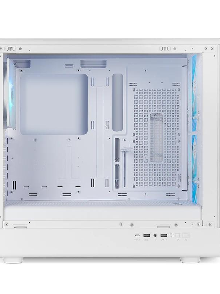 NOX Semitorre Hummer AERO Hyperflow ARGB Blanco 2