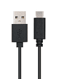 Nanocable Cable USB 2.0 3A Tipo USB-C/M-A/M 1 M - Miniatura 2