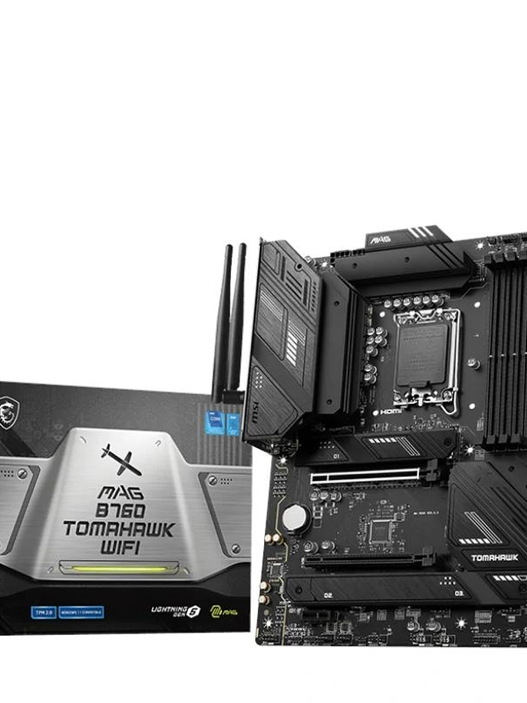 MSI Placa Base MAG B760 TOMAHAWK WIFI DDR5 1700 1
