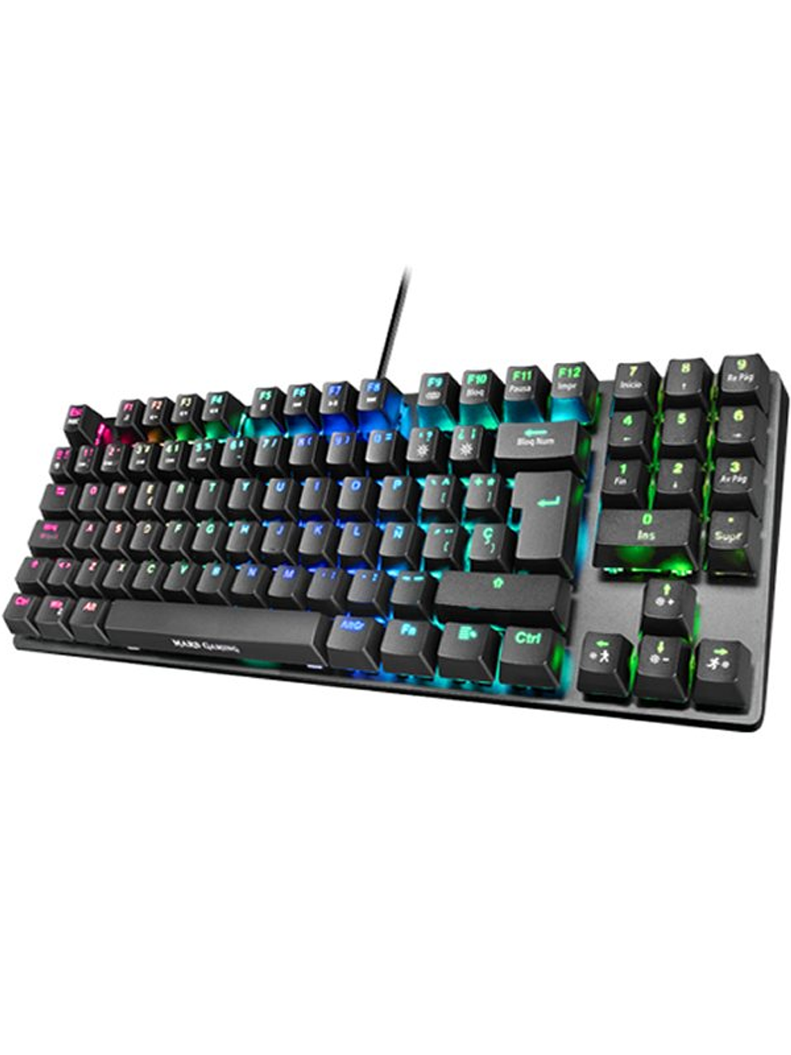 Mars Gaming MKREVO PRO RGB TKL MECHANICAL Azul 2