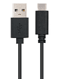 Nanocable Cable USB 2.0 3A Tipo USB-C/M-A/M 2 M - Miniatura 1