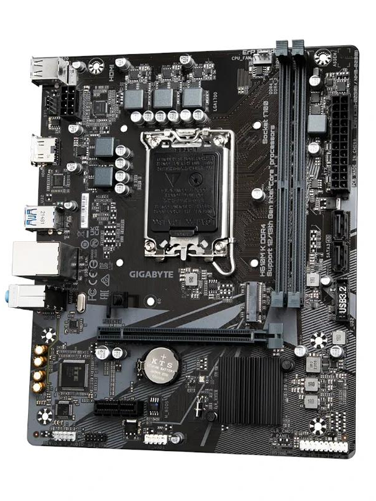 Gigabyte Placa Base H610M K DDR4  mATX 1700 3