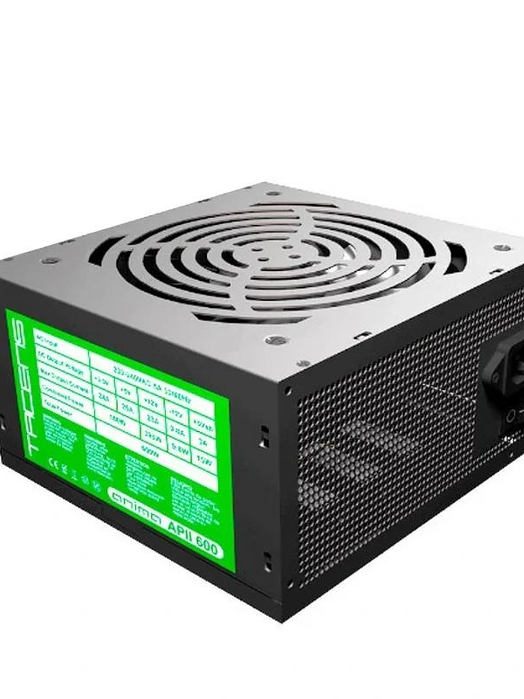 TACENS ANIMA APIII600 600W PSU FULL SAFETY BLACK 1