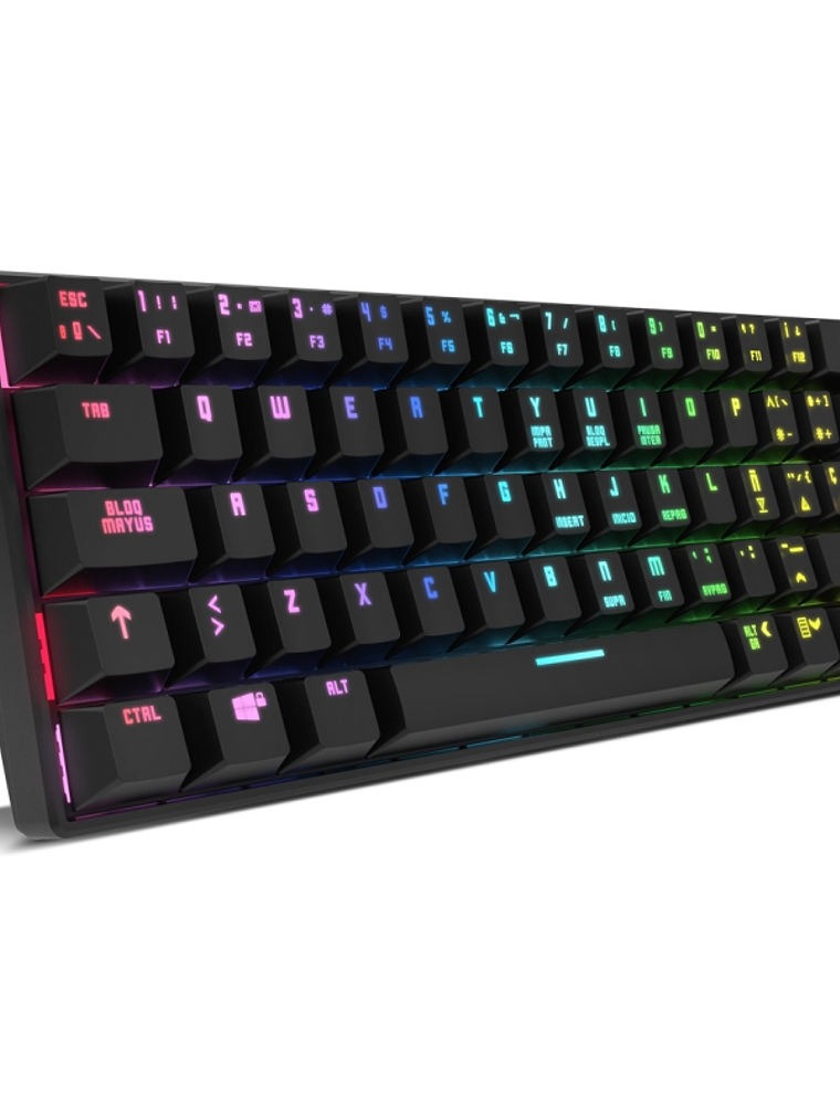 Krom Teclado Gaming KLUSTER RGB Mini Keyboard 2