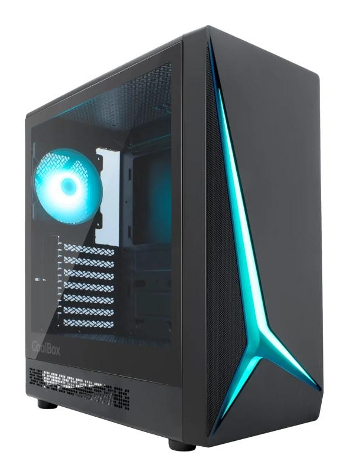 Coolbox Caja Gaming ATX GA450 STARLIGHT Black 1