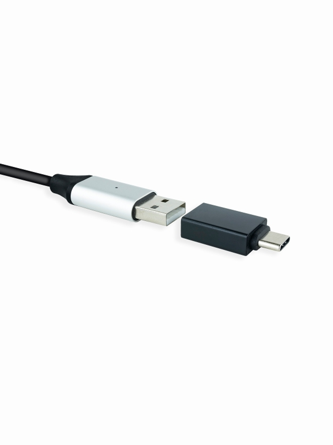 Nanocable Adaptador USB-C/M a USB3,1/H Aluminio 4