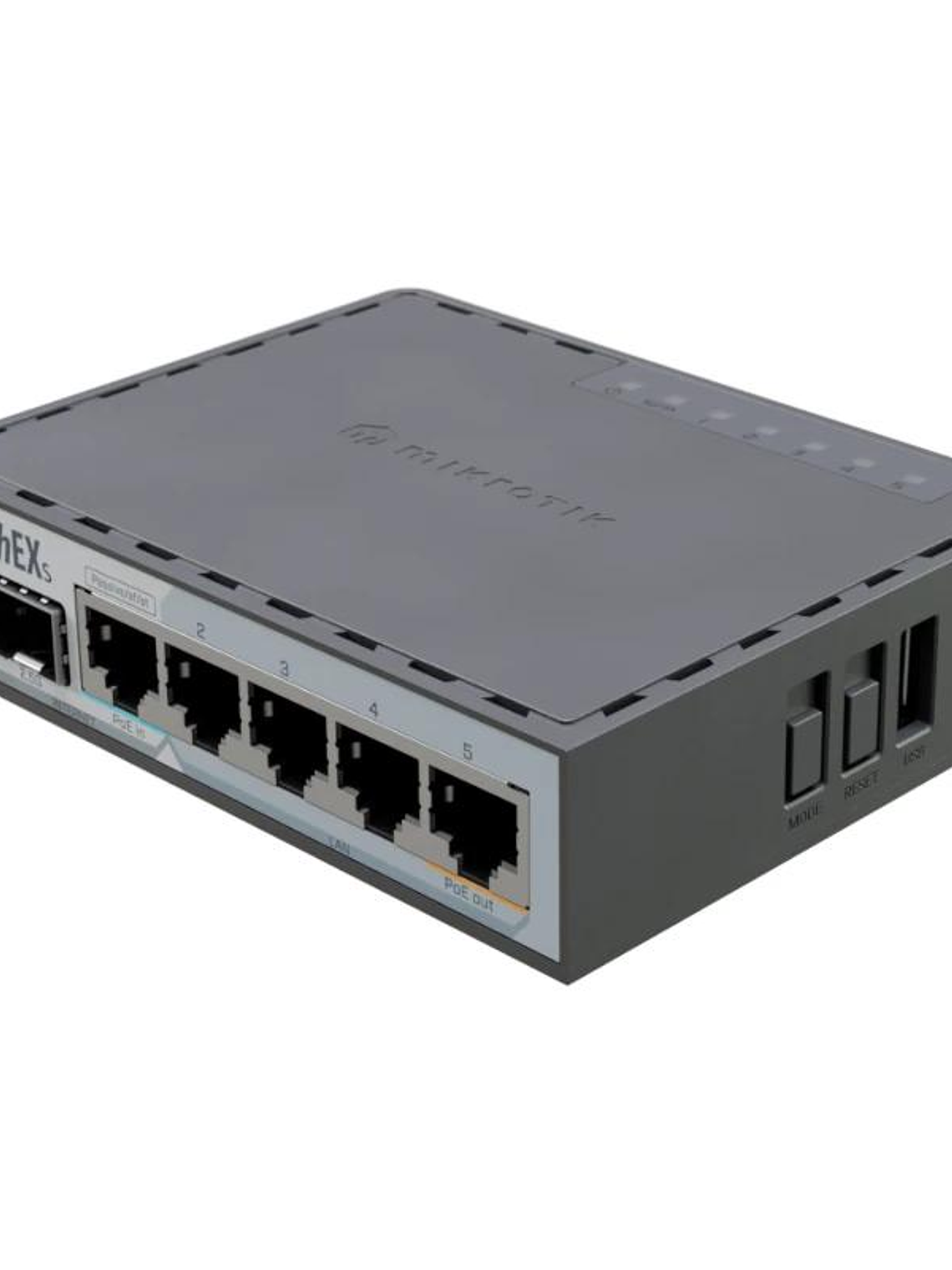 Mikrotik E60iUGS hEX Router 5xGbE PoE-I/O 1x2.5SFP 2