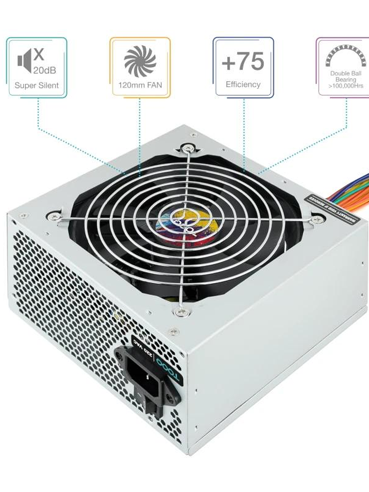Tooq Fuente Alimentación TQAPOLO-550SP 550W 2