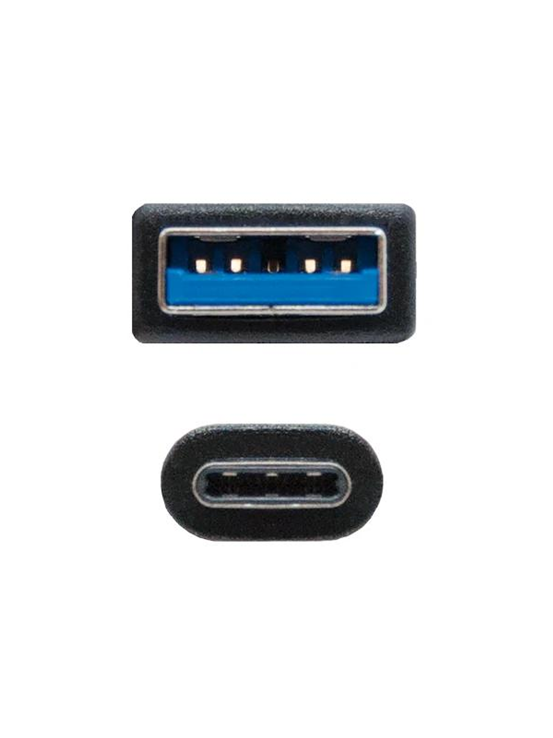 Nanocable Cable USB 3.1 Gen2 USB-C/M-A/M 2M 3