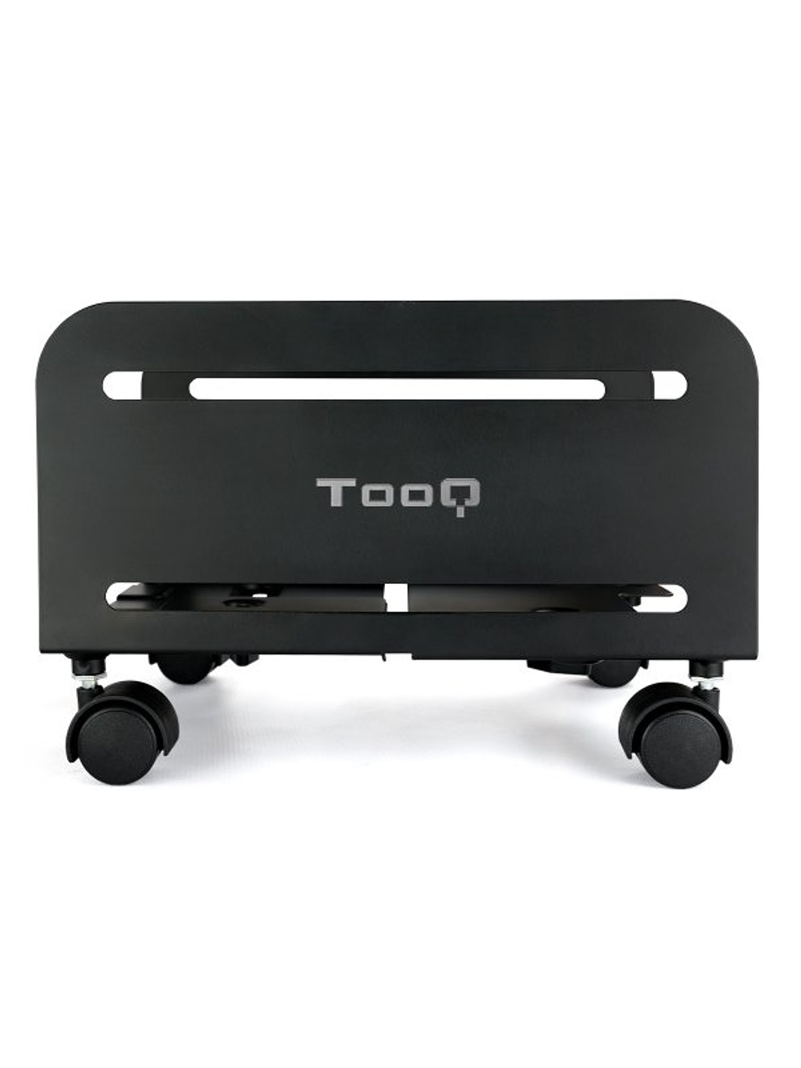 TooQ Soporte para CPU de SUELO con ruedas negro 1