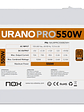 NOX Fuente ATX Urano PRO 550W Bronze Blanco - Miniatura 4
