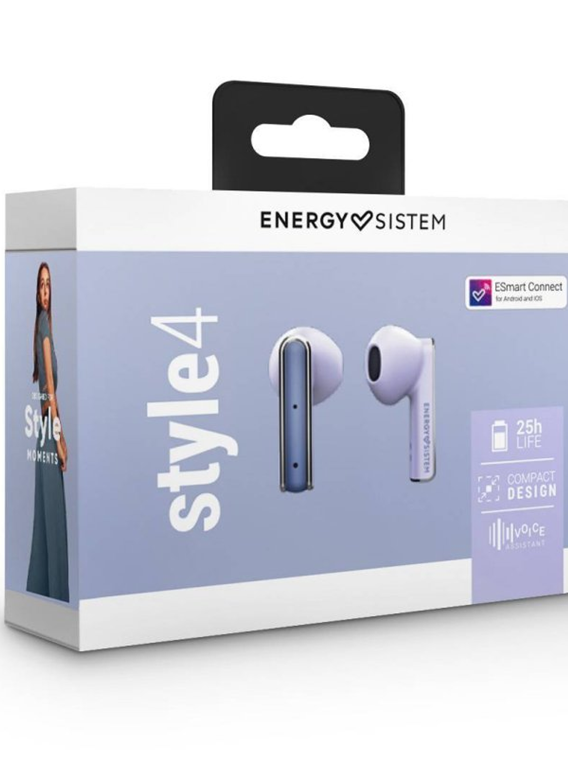 Energy Sistem Auriculares TW Style 4 Violet 2