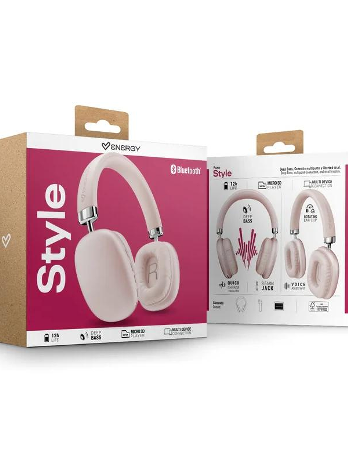 Energy Sistem Auriculares Style Rose BT 4