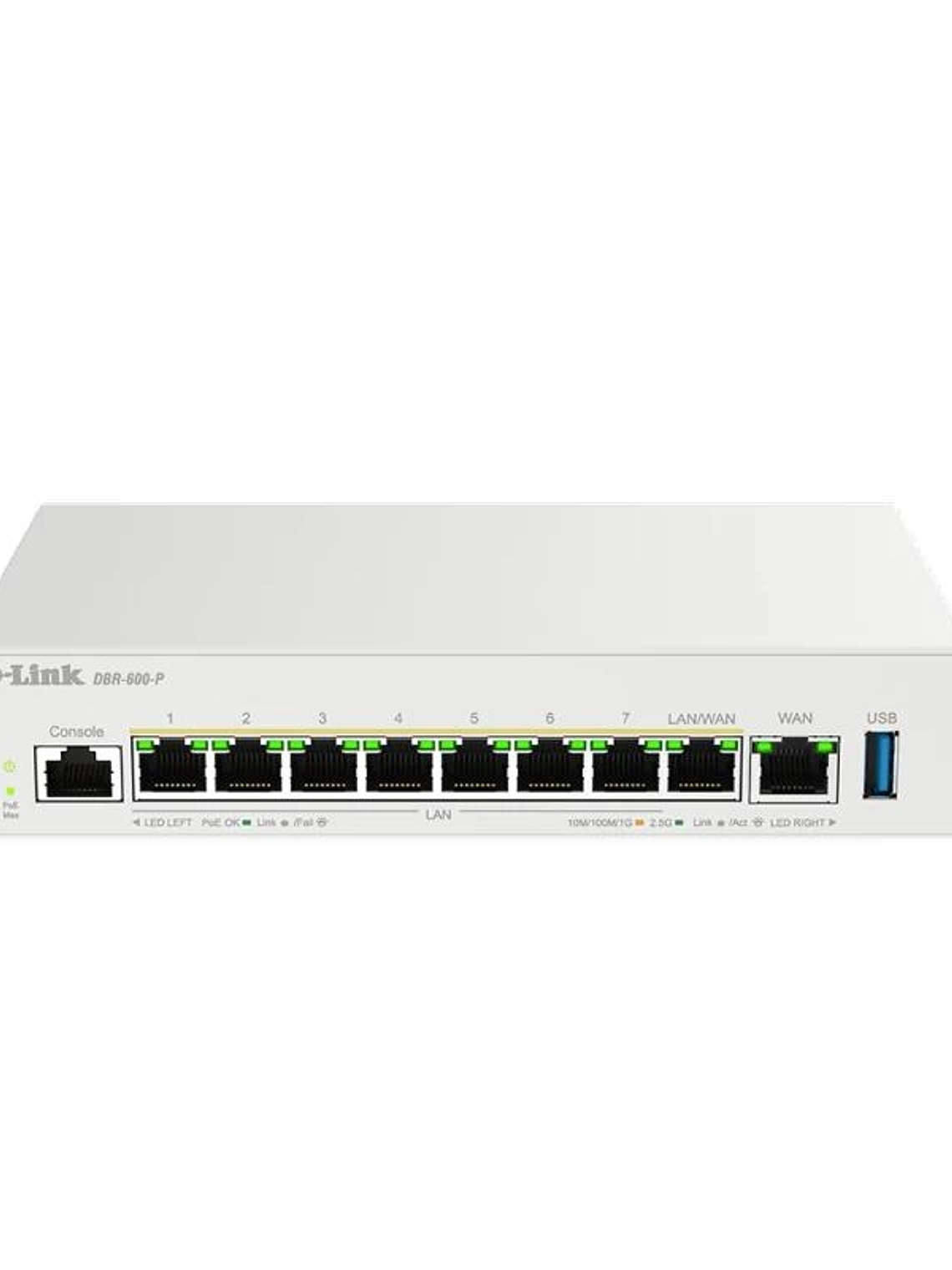 D-Link DBR-600-P Router PoE 9x2.5G 120W 1