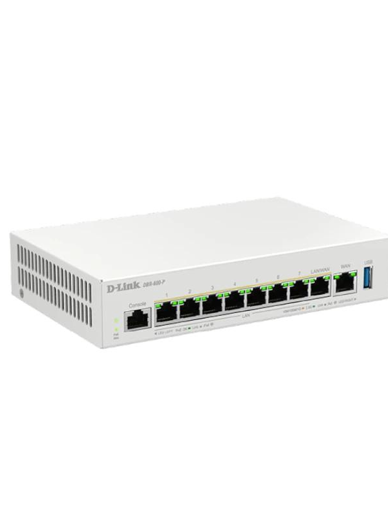 D-Link DBR-600-P Router PoE 9x2.5G 120W 2