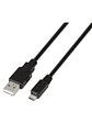 Aisens Cable USB 2.0 tipo A/M-Micro B/M negro 1.8m - Miniatura 2