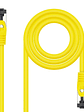 Nanocable Cable red Cat. 8.1 2GHZ SSTP Amarillo 2m - Miniatura 1
