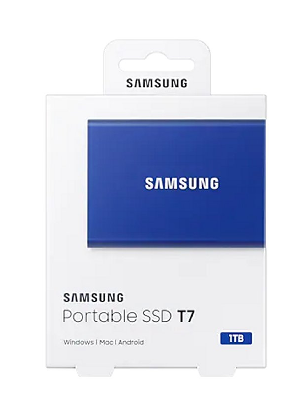 Samsung T7 SSD Externo 1TB NVMe USB 3.2 Azul 4