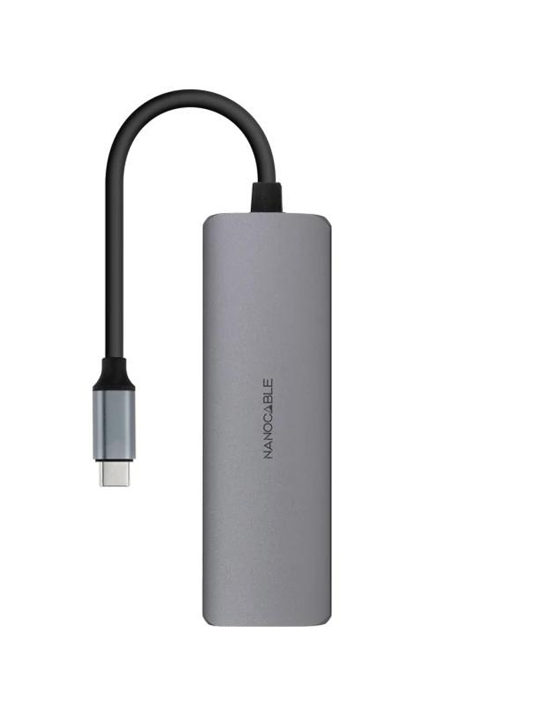 Nanocable Hub USB-C 3xUSB-A+HDMI+USB-C PD 4