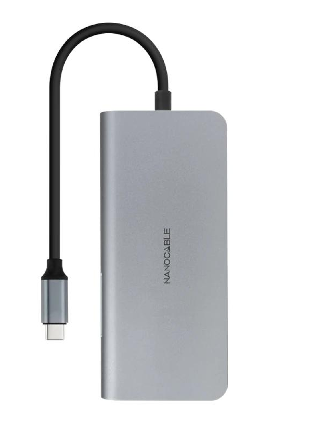Nanocable Hub 8en1 USB-A+HDMI+USB-C PD+RJ45+TF+SD 2