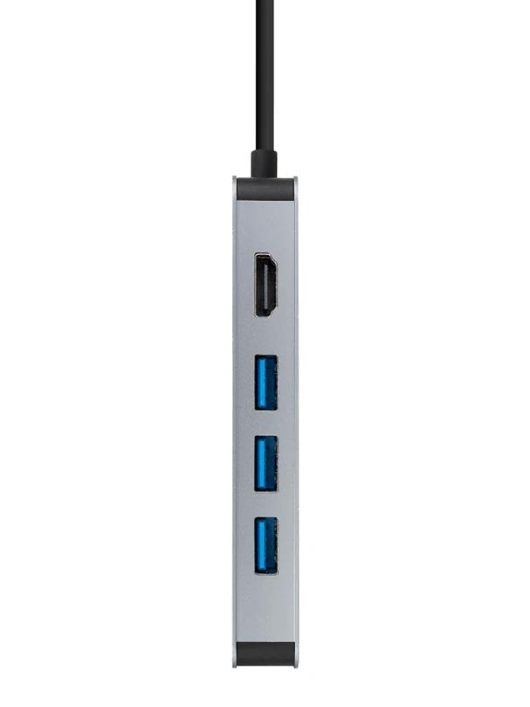 Nanocable Hub 8en1 USB-A+HDMI+USB-C PD+RJ45+TF+SD 3
