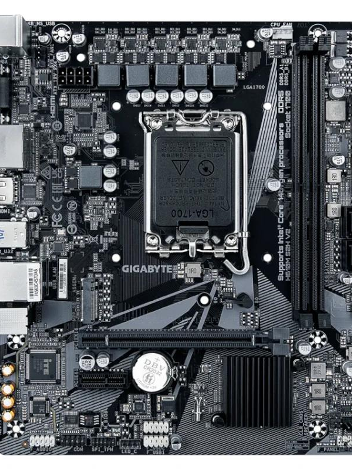 Gigabyte Placa Base H610M S2H V2 DDR5 mATX 1700 2