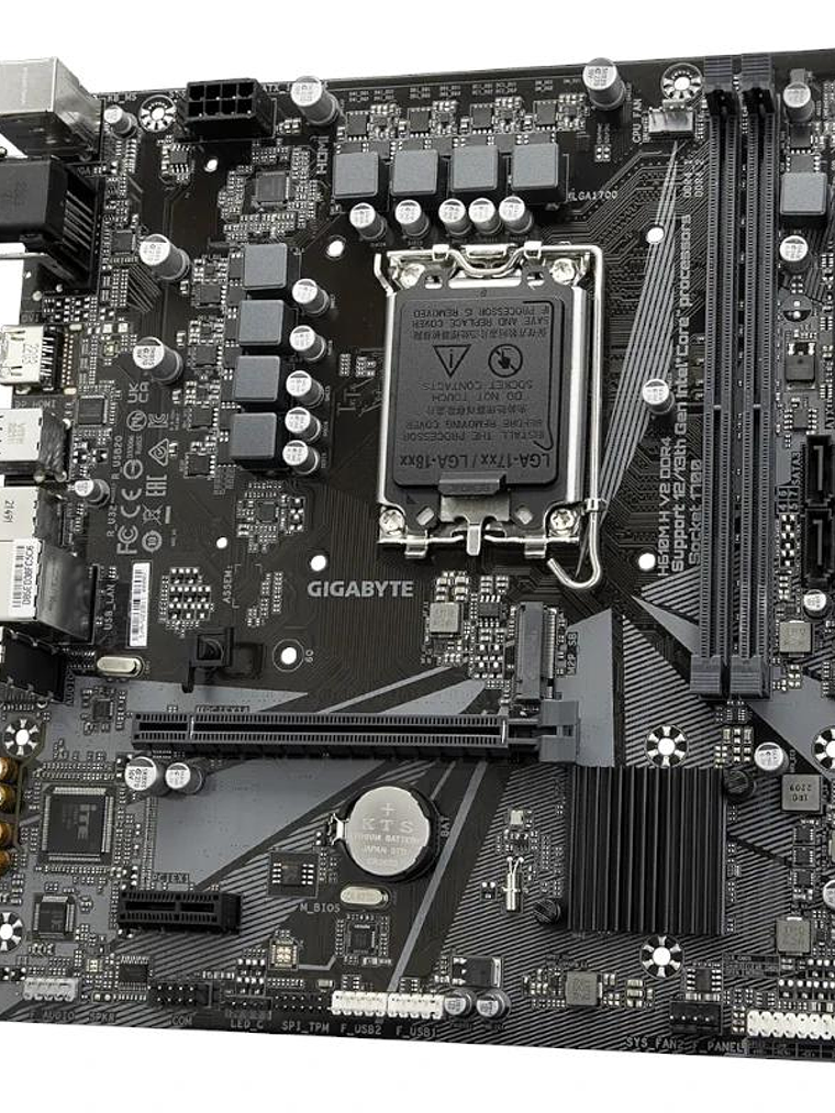 Gigabyte Placa Base H610M H V2 DDR5  mATX 1700 3