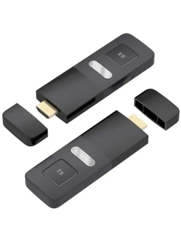 Aisens Adaptador HDMI Inalám1080P 30 metros Negro 1