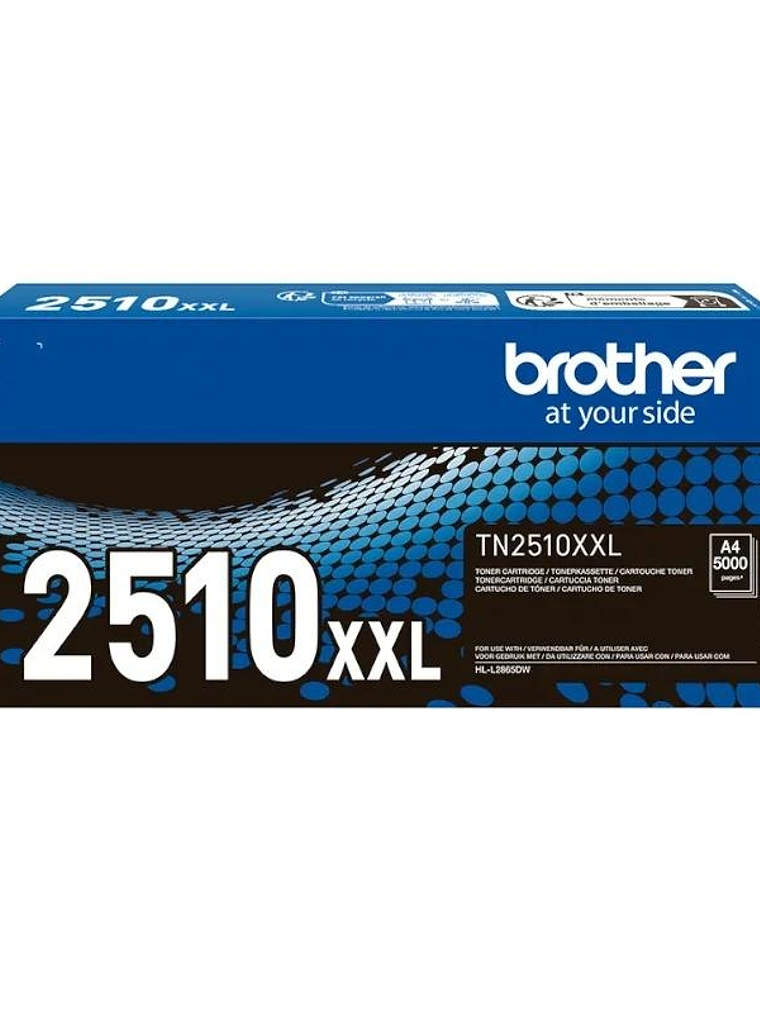 Brother Tóner TN2510XXL Negro 1