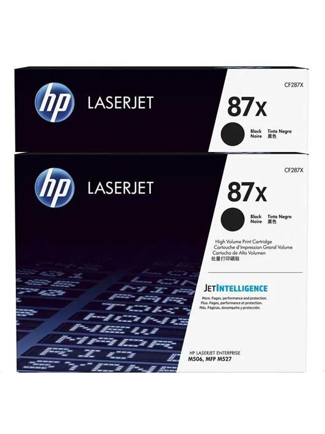 HP Tóner 87X Negro 1