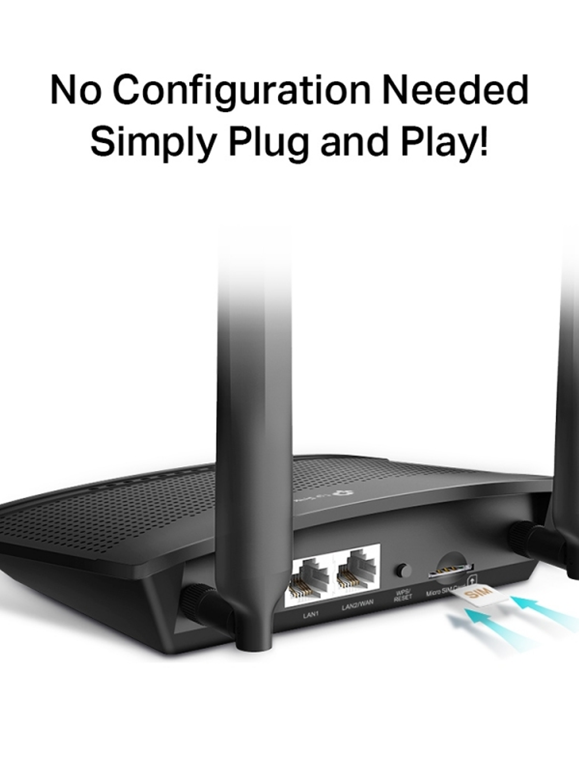 TP-LINK TL-MR100 Router 4G LTE WiFi N300 3