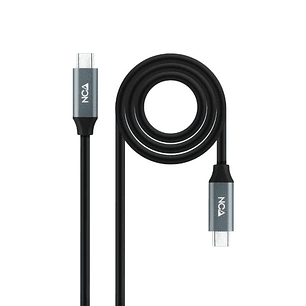 Nanocable Cable USB 3.2 GEN2x2 100W C/M-H 1,5 m