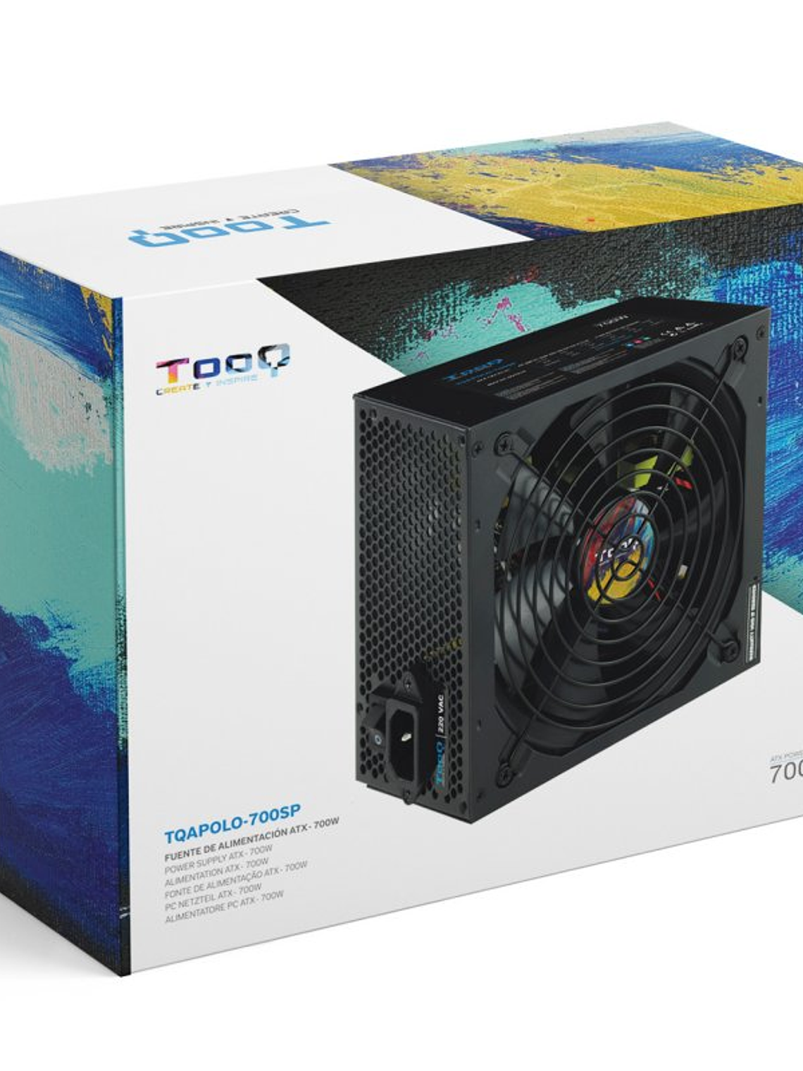 Tooq Fuente Alimentación TQAPOLO-700SP 700W 4