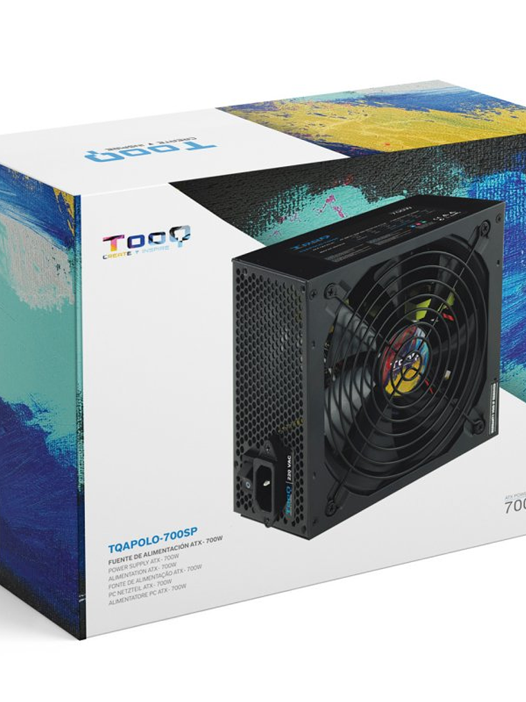 Tooq Fuente Alimentación TQAPOLO-700SP 700W 4