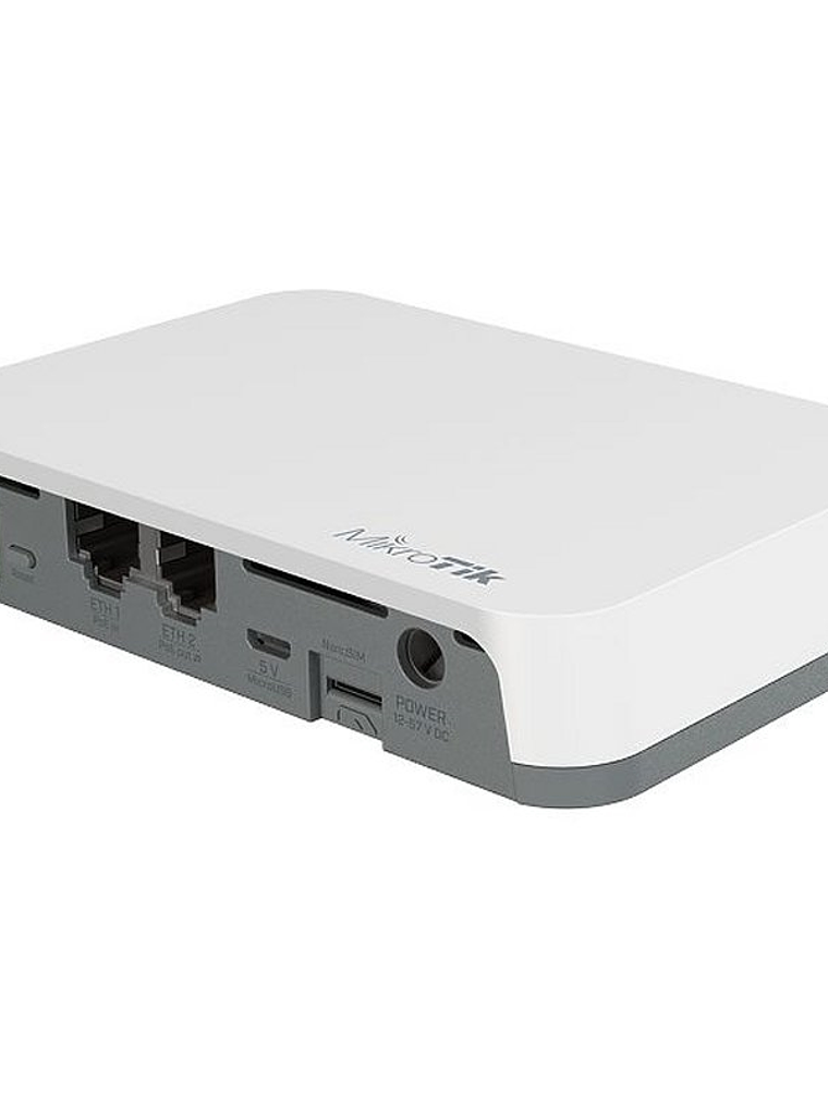 Mikrotik KNOT Router IoT WiFi 2.4Ghz BT5.0 2X100 M 1