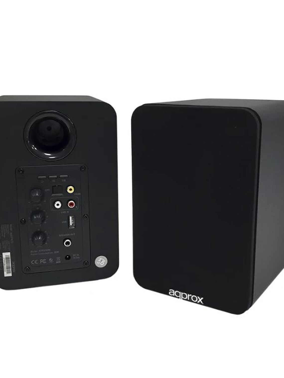 Approx Altavoces Pared Dig.2x30W Bth+ kit de mon. 3