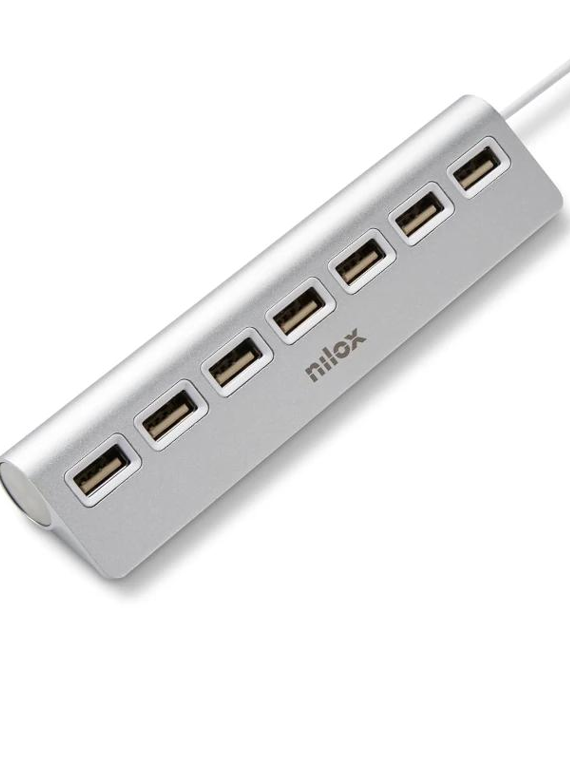 NILOX Hub 7 Puertos Usb 2.0 3