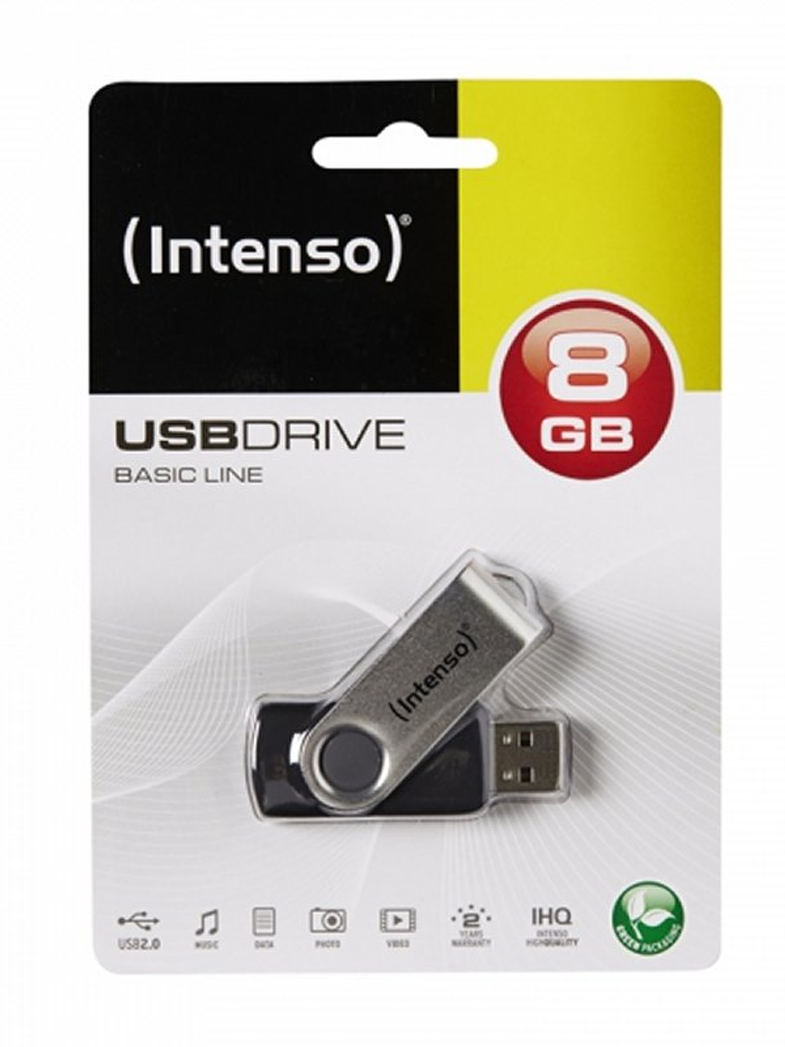 Intenso 3503460 Lápiz USB 2.0 Basic 8GB 3
