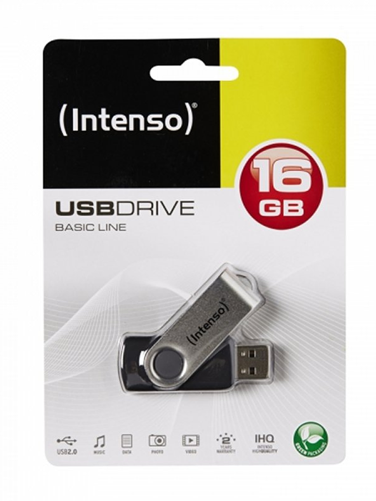 Intenso 3503470 Lápiz USB 2.0 Basic 16GB 3