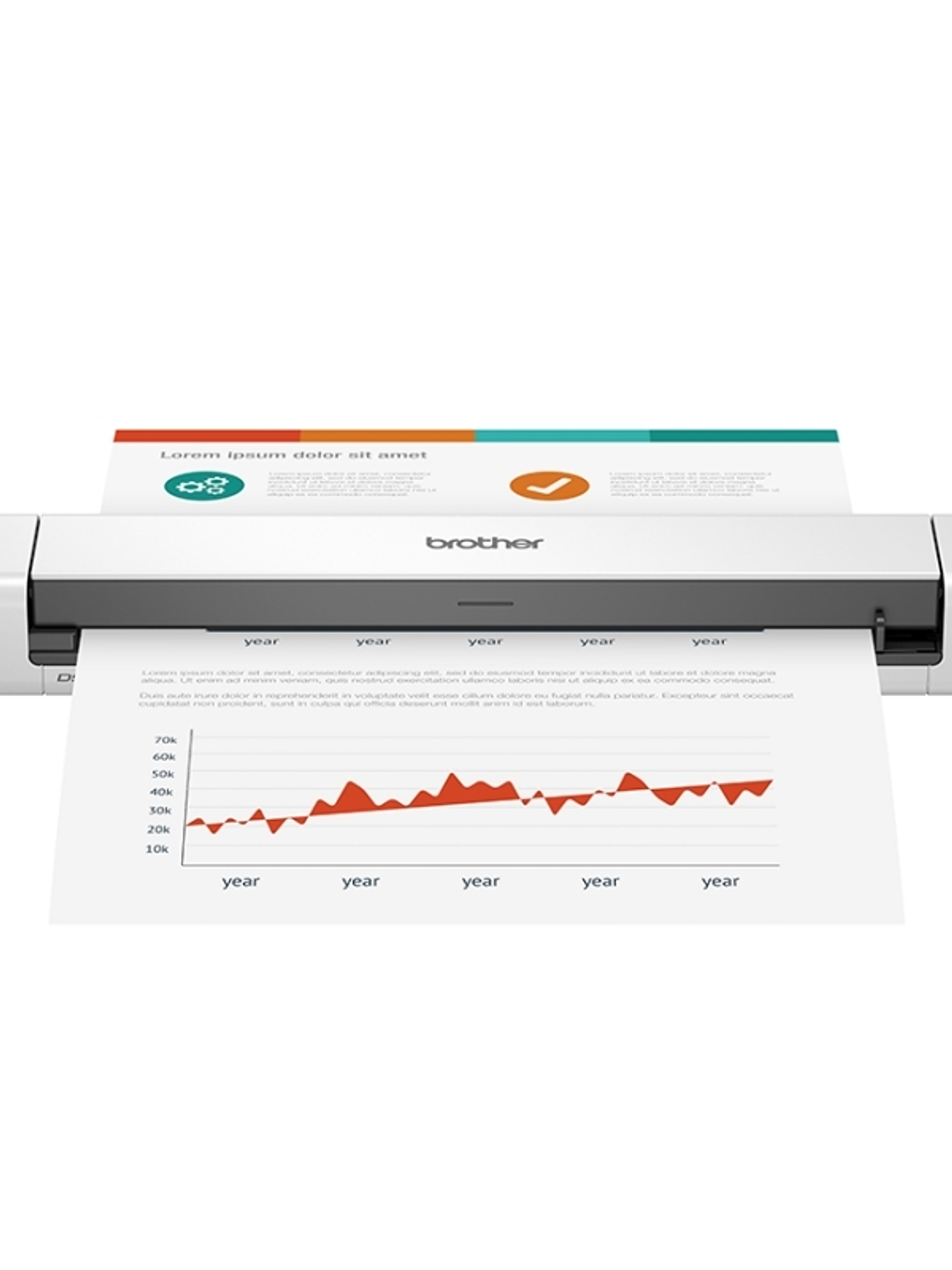 Brother Escáner DSmobile DS640 A4 Color 1