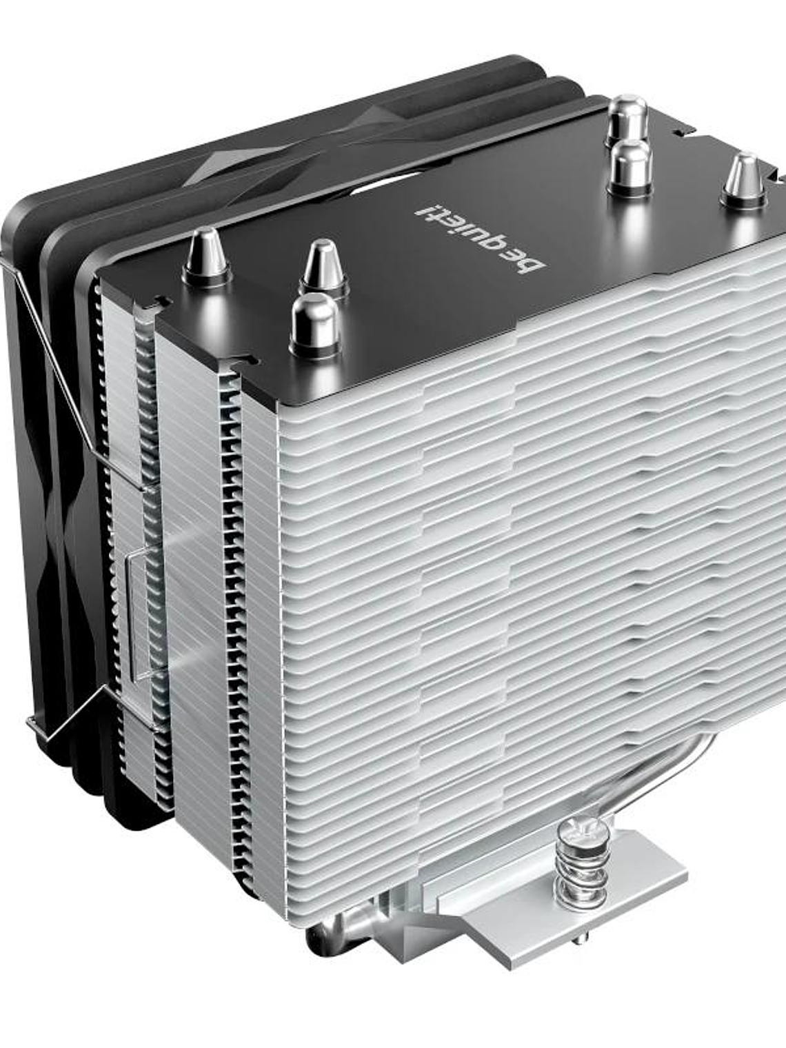 be quiet! Ventilador Pure Rock Slim 3 10 cm Plata 3