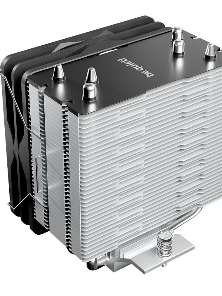 be quiet! Ventilador Pure Rock Slim 3 10 cm Plata 3