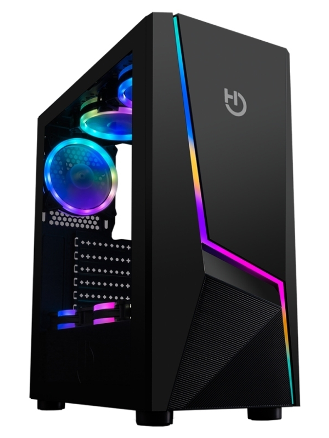 Hiditec Semitorre V20 PRO ARGB CRISTAL TEMPLADO 1