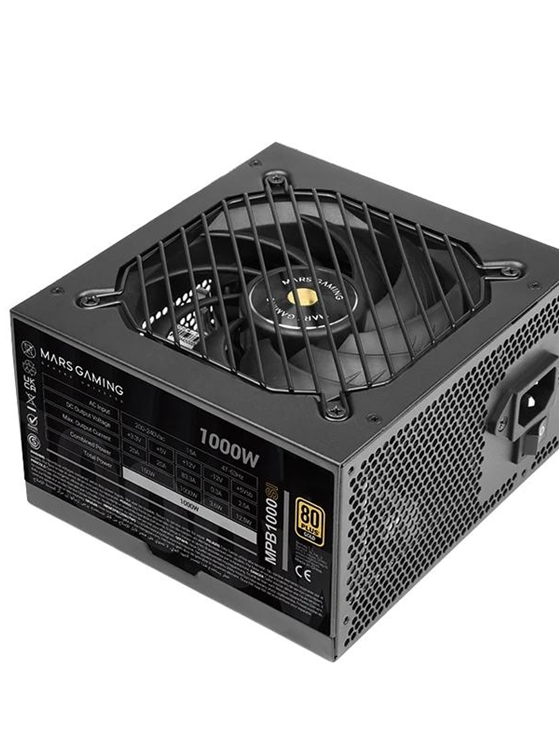 MARS GAMING Fuente Alimentación MPB1000SI 1000W 1