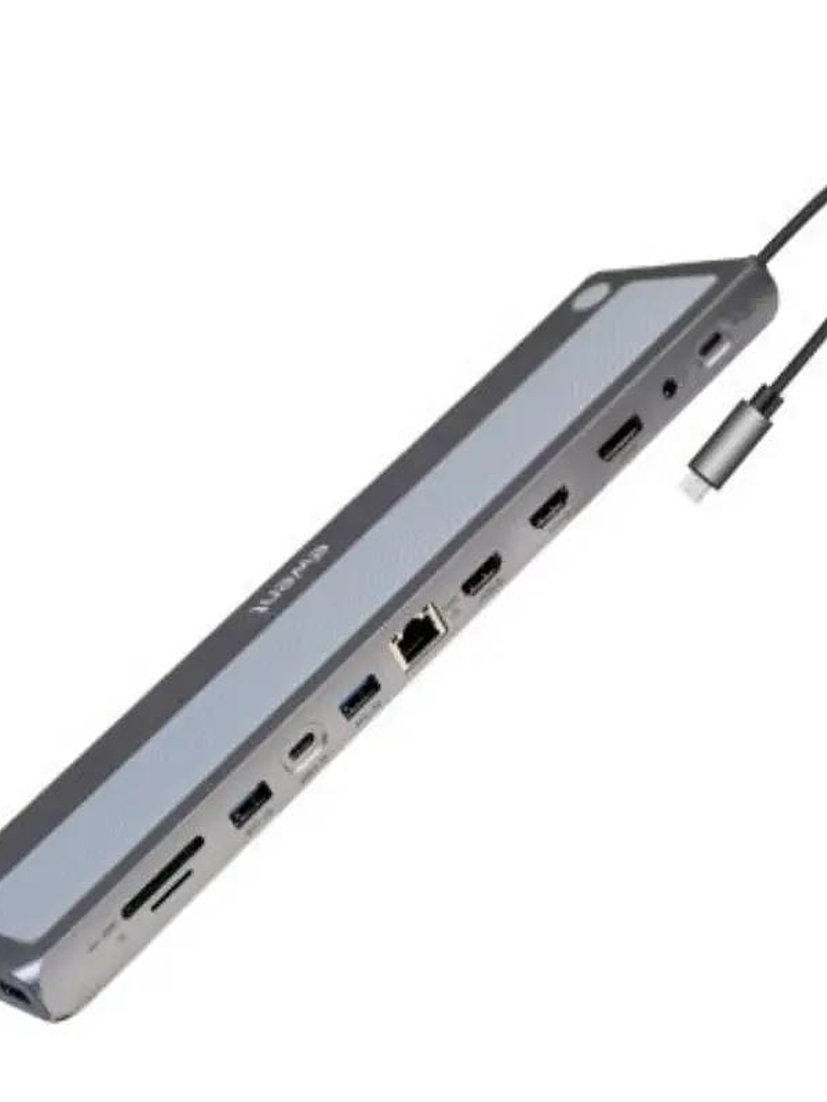 EWENT EW1150 Dock Multipuerto 12 En 1 1