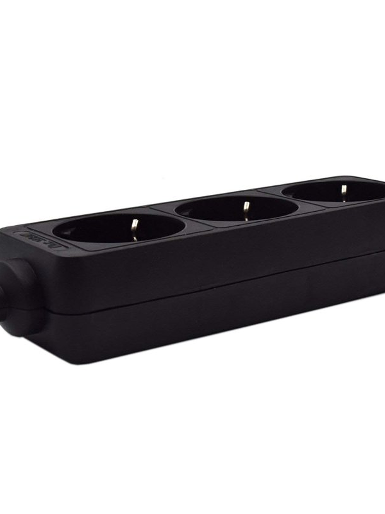 Ewent Ew3959 Regleta 3 tomas Negro 3