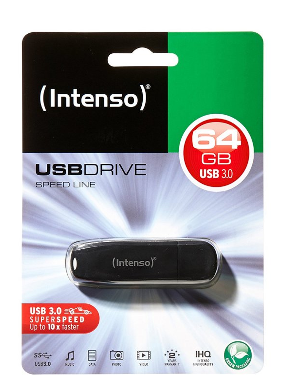 Intenso 3533490 Lápiz USB 3.2 Speed 64GB 3