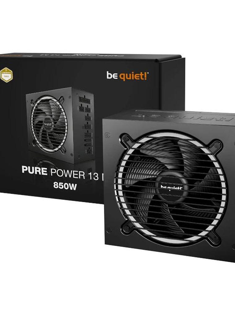 be quiet! Fuente PURE POWER 13M 850W 20+4 pin ATX 3