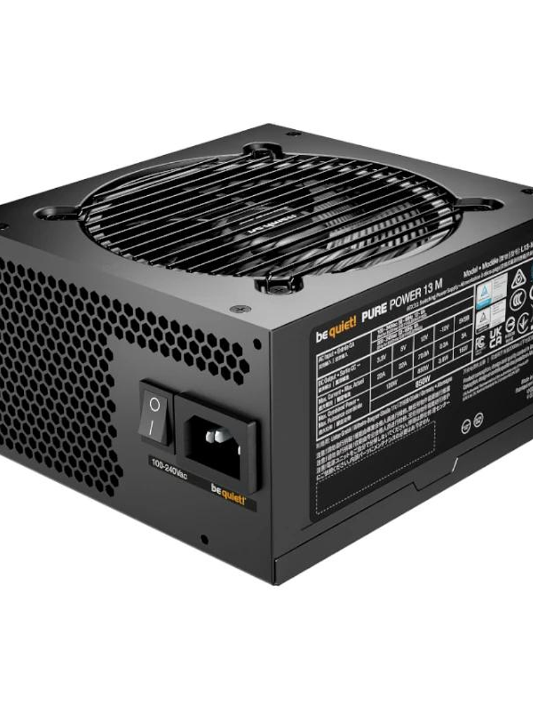 be quiet! Fuente PURE POWER 13M 850W 20+4 pin ATX 4
