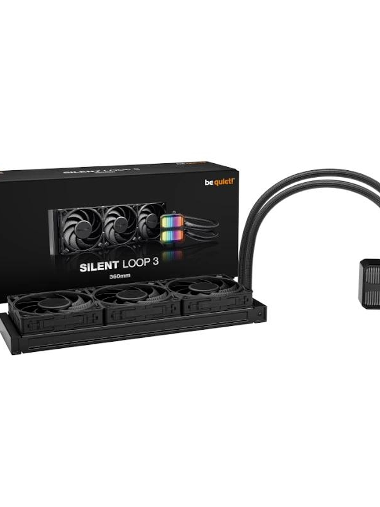 be quiet! Refrigeración líquida Silent Loop3 360mm 1